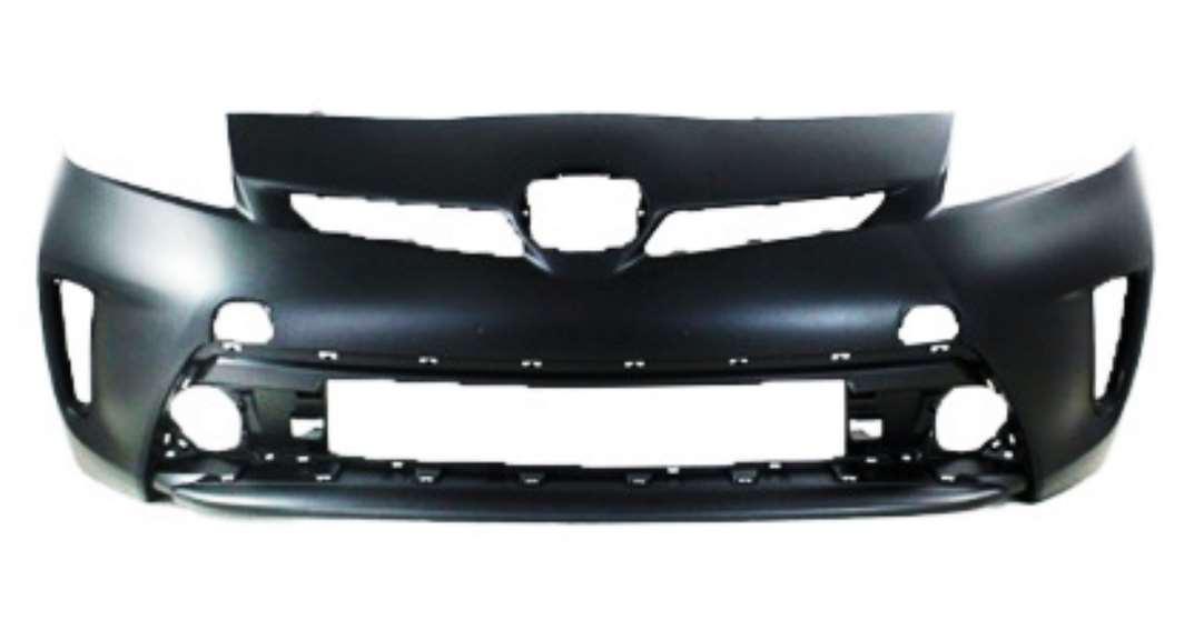 Cover, Front Bumper, Lower (Non Painted) Toyota Prius W30 (2012-2014) Without Head Lamp Washer Nipple Hole