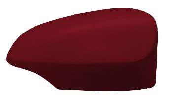 Mirror, Outer (Rh) – Dark Red (3q3)-VITZ KSP 130 (2016-2017)