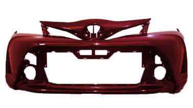 Cover, Front Bumper, Lower (Dark Red m.m – 3q3)  -TOYOTA VITZ KSP 130 (2016-2017)