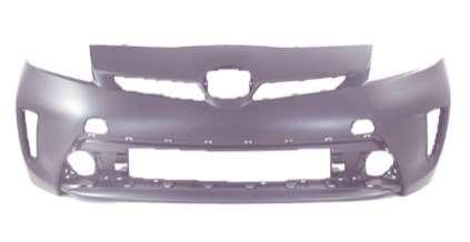 Cover, Front Bumper, Lower (Lite Purple m.m – 9AE) -Toyota  Prius W30 (2012-2014) With Head Lamp Washer Nipple Hole