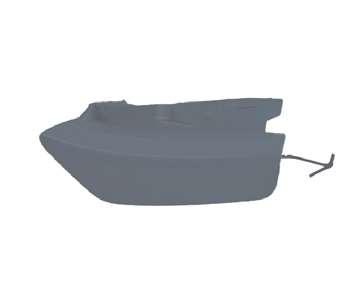 Cover, Front Bumper Hole (Gray Met – 1g3)-TOYOTA VITZ KSP 130 (2016-2017)